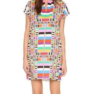 Mara Hoffman Tunic Shift Dress Pink/multicolored